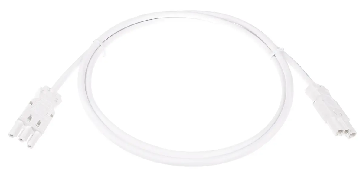 Produktfoto 1 von Wieland GST18i3 Beleuchtungssteckverbinder, Panel Stecker/Buchse, Kabel assembliert, Schraubbefestigung 16A, Kontakte: 3