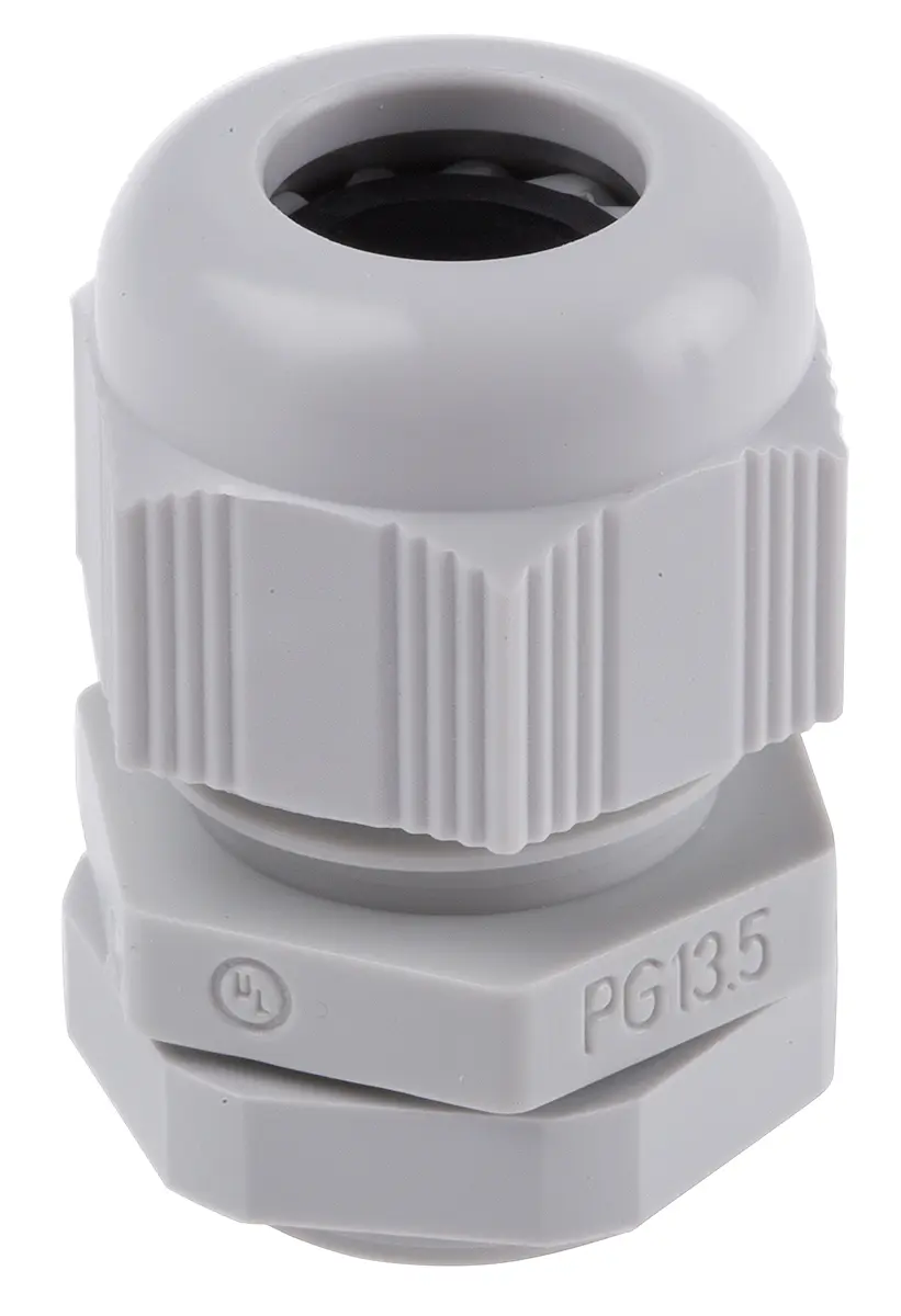Produktfoto 1 von SIB SIB-TEC Kabelverschraubung, PG13.5 Polyamid 6 Grau 5 mm/ 12 mm, IP68