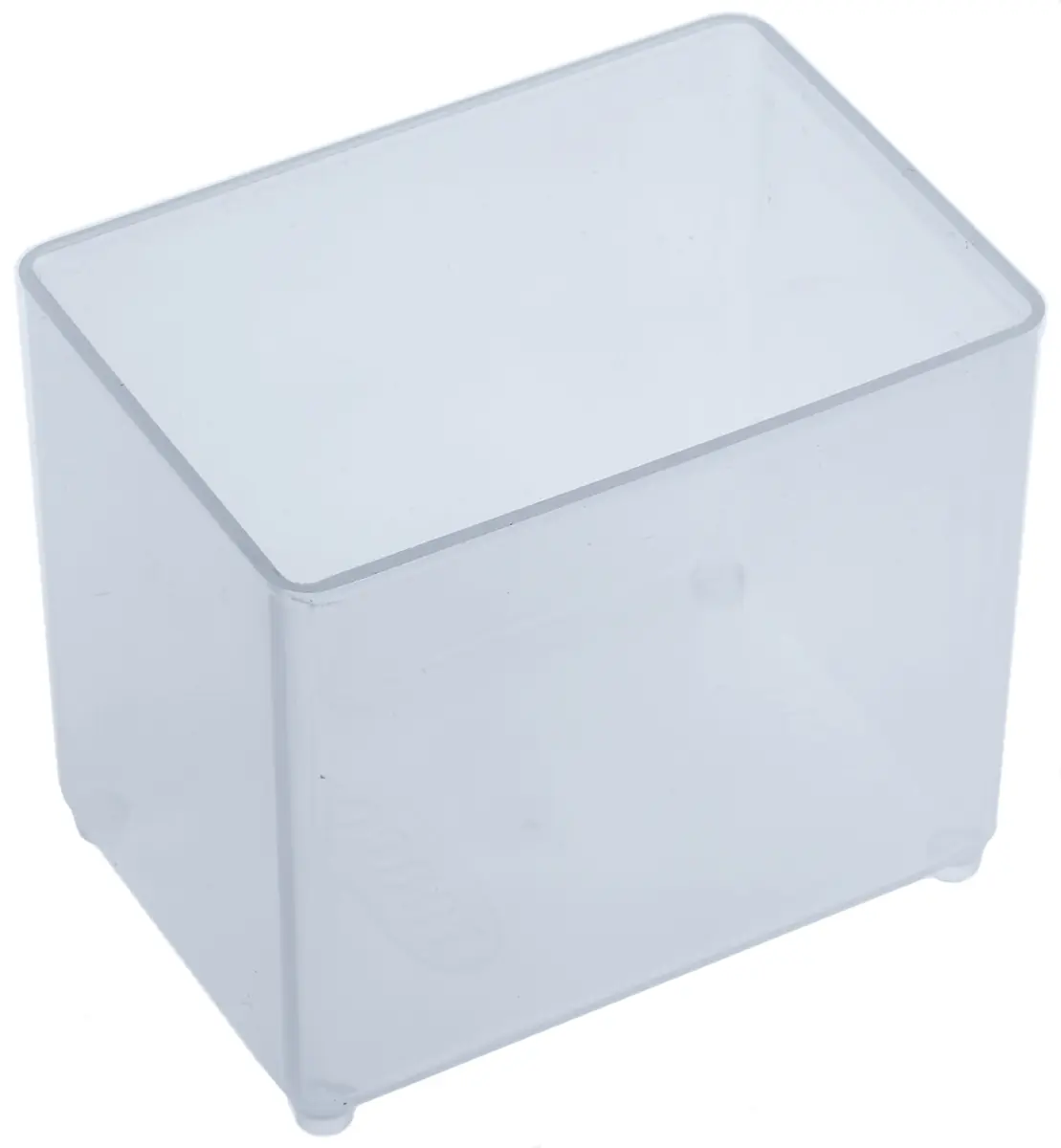 Produktfoto 1 von Raaco Kleinteilebox, Polypropylen Klar, 1 Fächer, 69 mm x 55 mm x 79 mm