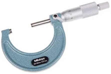 Produktfoto 1 von Mitutoyo Außen- Mikrometer Metrisch, 25 mm bis 50 mm / ±0.002 mm