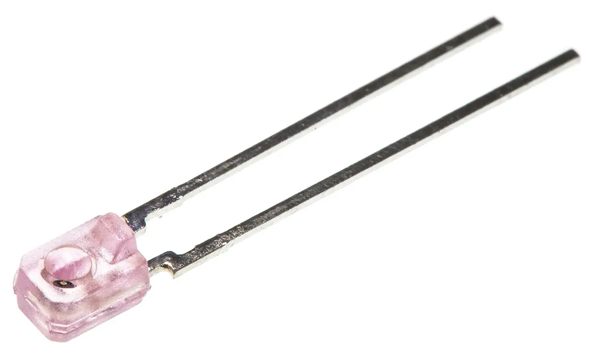 Produktfoto 1 von Sharp IR-Diode, Side-View 3 mW, 950 nm, 26 °, 2-Pin, Durchsteckmontage 1-LEDs