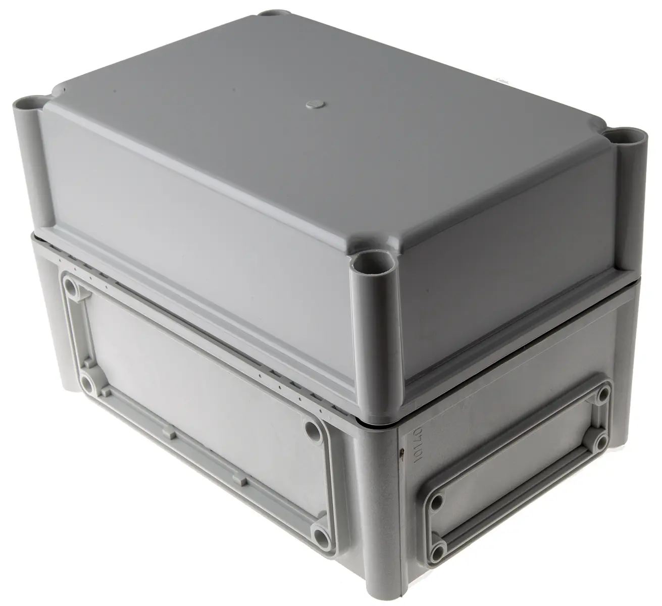 Produktfoto 1 von Fibox EK; Gehäuse; Polycarbonat; Grau Geflanscht; IK08 IP66, IP40 Breite 190 mm Höhe 180 mm Länge 280 mm