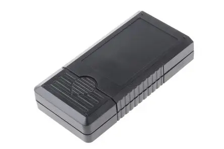 Produktfoto 1 von Bopla Serie BOS Tragbares Gehäuse, ABS, 60 mm Eingebautes Batteriefach, 120 mm, H. 25 mm, Schwarz, IP40