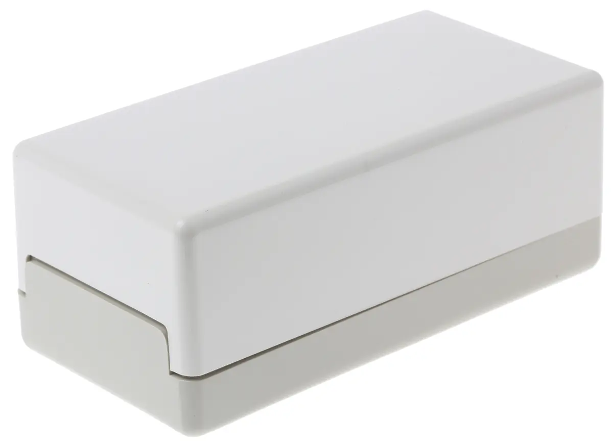 Produktfoto 1 von OKW Flat-Pack Case; Gehäuse; ABS; Grau IP40 Breite 50 mm Höhe 40 mm Länge 100 mm