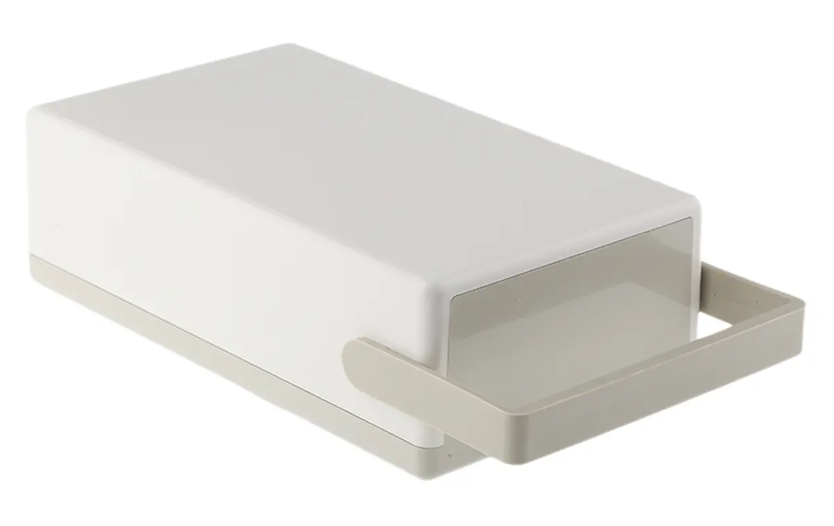 Produktfoto 1 von OKW, Schalengehäuse, Grau, ABS, IP40 60 mm, 189 mm, 110 mm, Flat-Pack Case