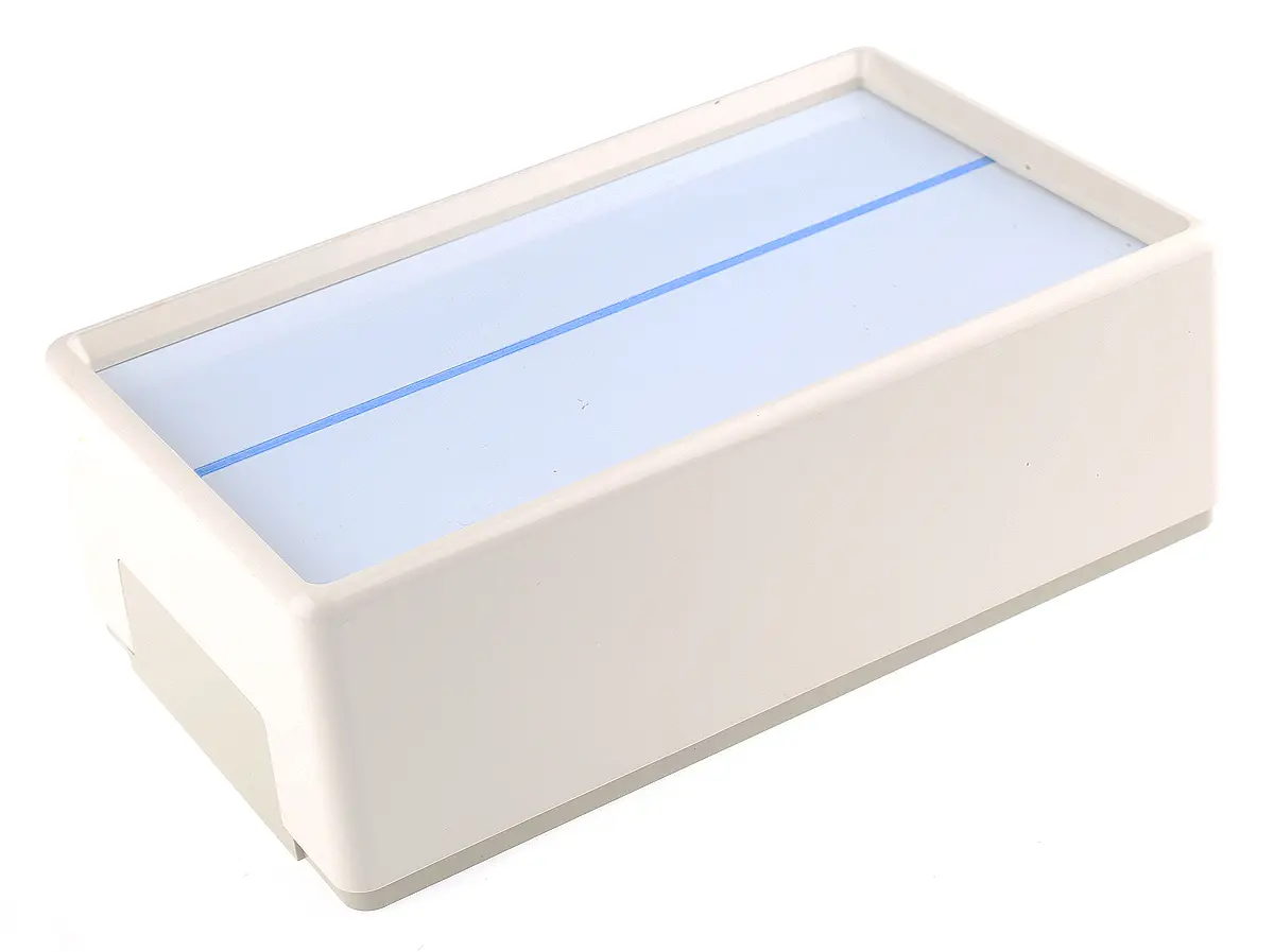 Produktfoto 1 von OKW, Schalengehäuse, Weiß, ABS, IP40 70 mm, 210 mm, 125 mm, Flat-Pack Case