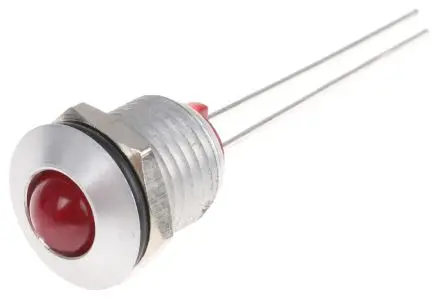 Produktfoto 1 von Bulgin Anzeige Rot 2V dc, Anschlusskabel