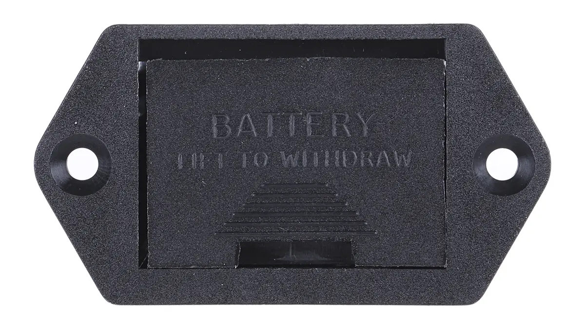Produktfoto 1 von Bulgin Batteriehalter zur Panel Lötanschluss für 1 x 9 V PP3 Batterien