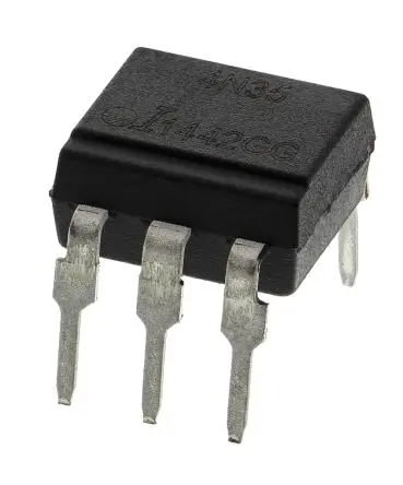 Isocom 4N25 Durchsteckmontage 1 Optokoppler DC-In, 6-Pin PDIP, Isolation 5.3 kVrms