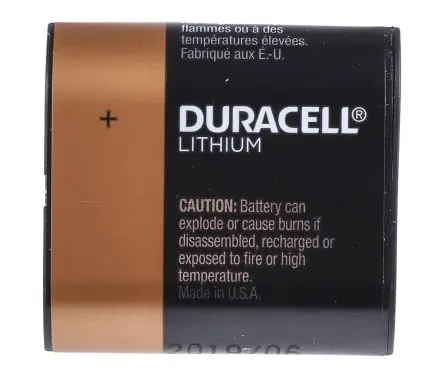 Produktfoto 1 von Duracell Lithium Batterie, 6 V, CR-P2 / 1550 mAh LiMnO2 x 19.5 mm