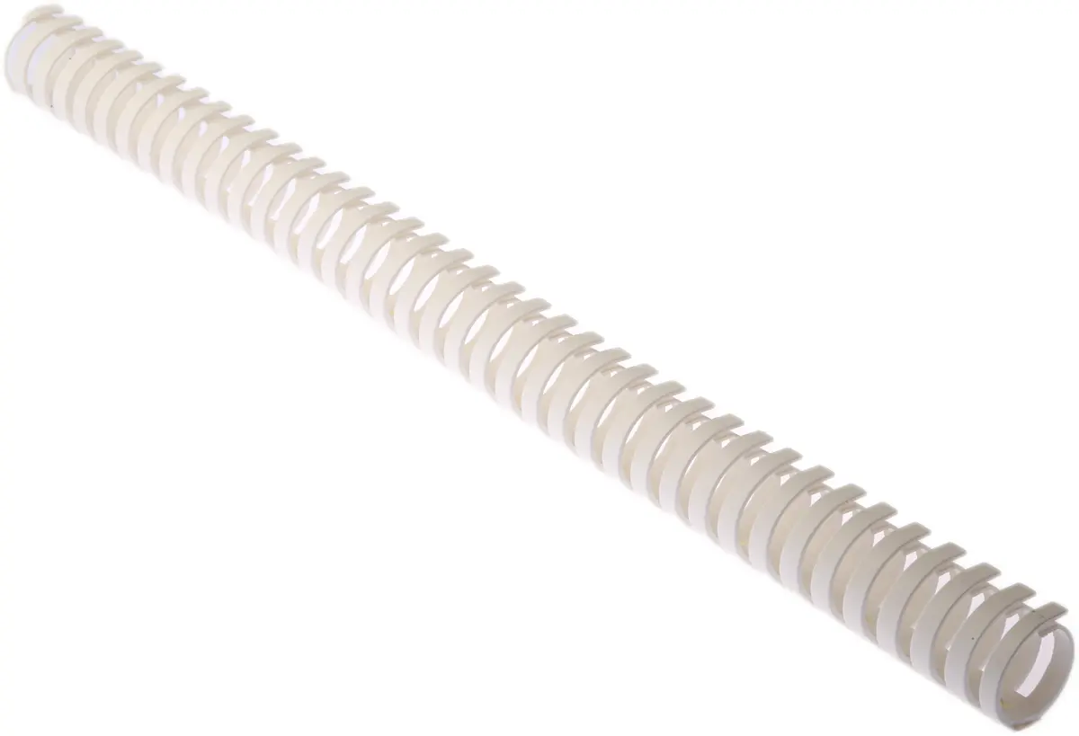 RS PRO VF Weiß, 30 mm x 30 mm Polypropylen, Länge 0.5 m, Seitenwand Flexibel