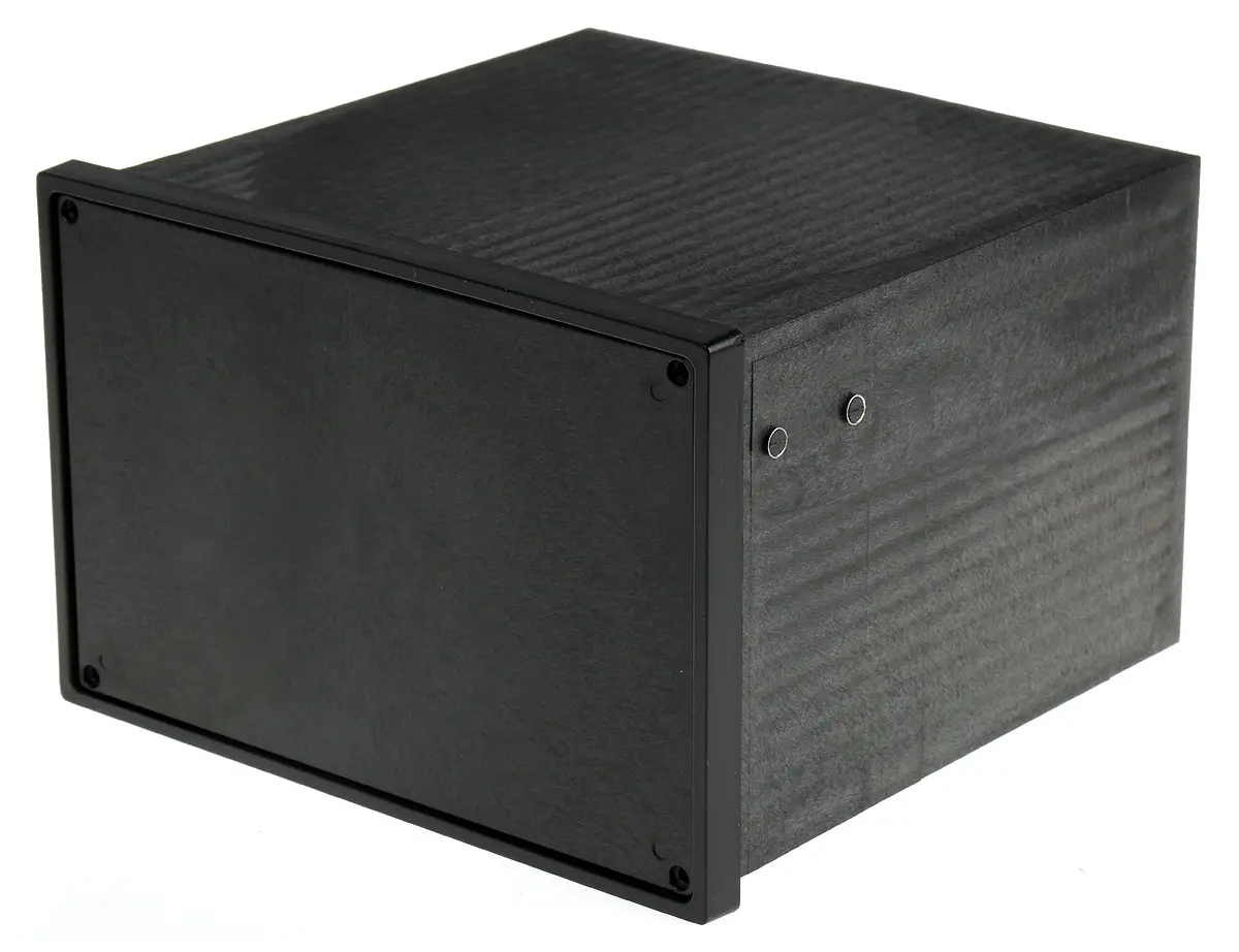 Produktfoto 1 von RS PRO, Schalengehäuse, Schwarz, Noryl 96 mm, 144 mm, 138 mm