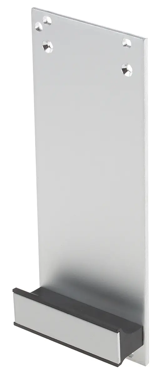 Produktfoto 1 von RS PRO Aluminium Frontplatte 3 U x 10 TE, Grau