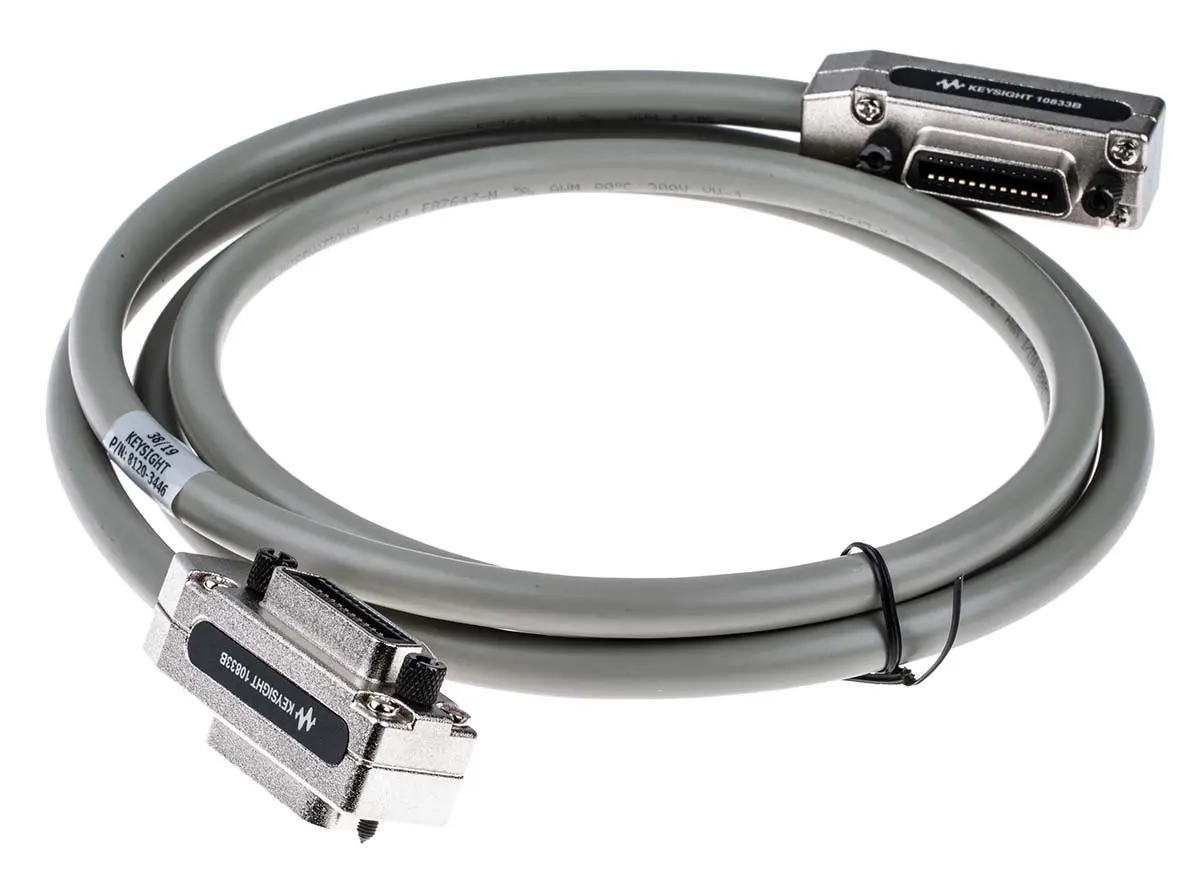 Produktfoto 1 von Keysight Technologies Parallel-Kabel GPIB Stecker GPIB Stecker L. 2 m, Grau