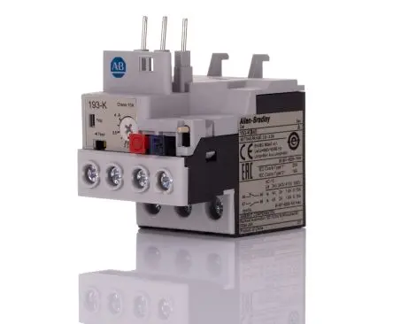 Produktfoto 1 von Allen Bradley 193K Überlastrelais, / 2.9A, 4 A 6 W 1 Schließer/1 Öffner, 690V ac / 4A, 50 mm x 45mm