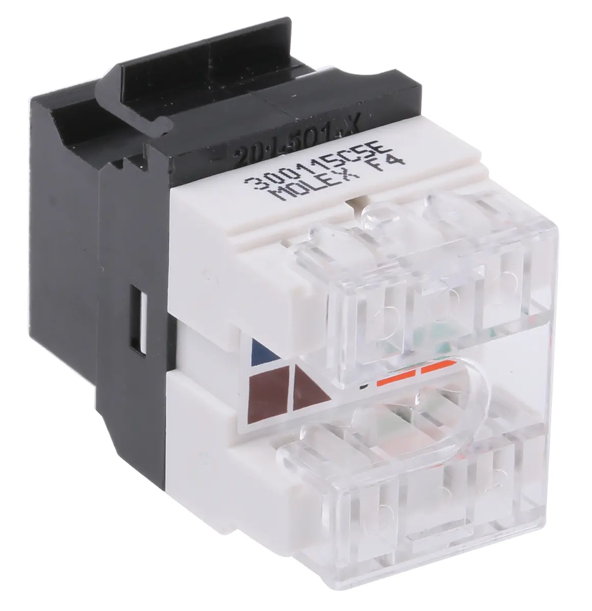 Produktfoto 1 von Molex CES KSJ Jack, Cat5e, RJ45 Typ Jack, Abschirm UTP, Anschlüsse 8 Port
