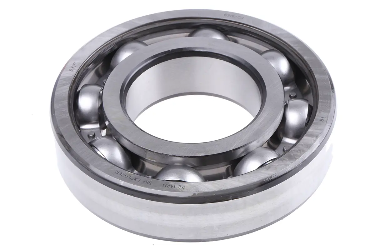 Produktfoto 1 von SKF 1-reihig Kugellager glatt, Innen-Ø 80 mm / Außen-Ø 170 mm Außen-ø , Breite 39 mm