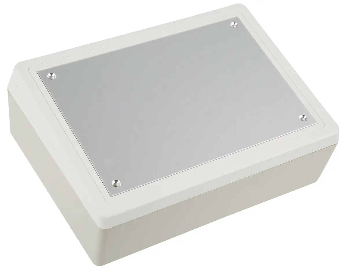 Produktfoto 1 von OKW DeskCase 190 ABS Pultgehäuse, Weiß, 138 mm 70 mm, 190 mm