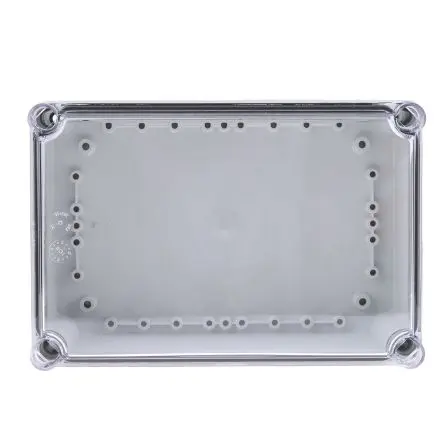 Produktfoto 1 von Fibox EK; Gehäuse; Polycarbonat; Grau Geflanscht; IK08 IP67, IP66 Breite 190 mm Höhe 130 mm Länge 280 mm