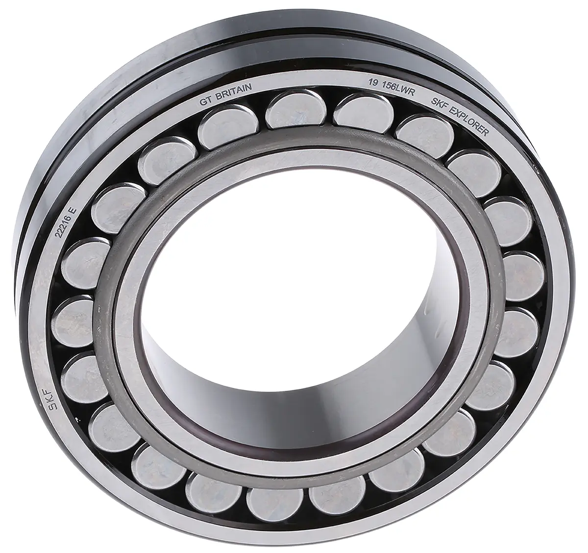 Produktfoto 1 von SKF Rollenlager Zylindrisch 243 kN 22216 E / Außen-Ø 140 mm Außen-ø  270 kN 6000rpm, Innen-Ø 80 mm, Breite 33 mm