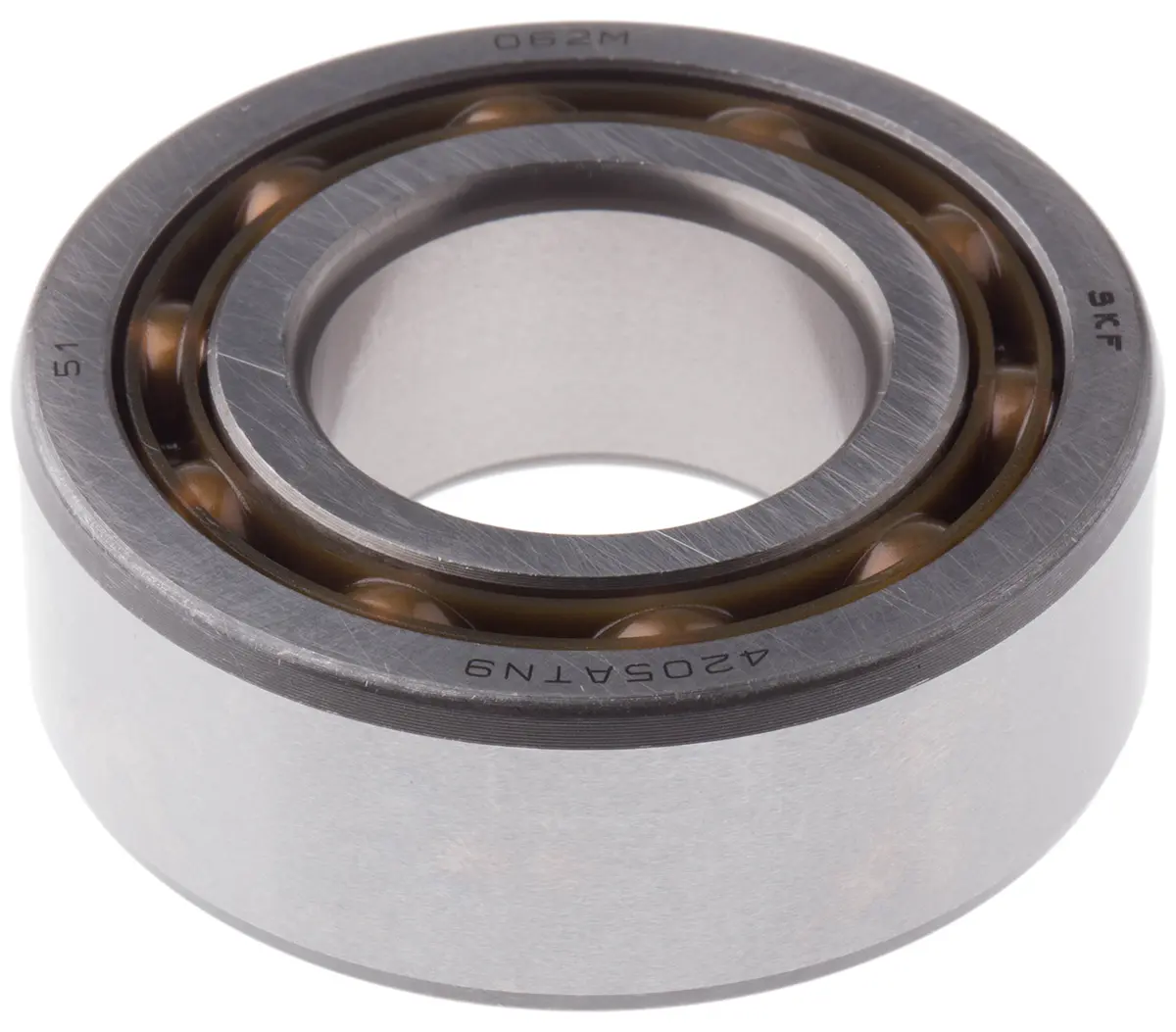 Produktfoto 1 von SKF 2-reihig Kugellager glatt, Innen-Ø 25 mm / Außen-Ø 52 mm Außen-ø , Breite 18 mm