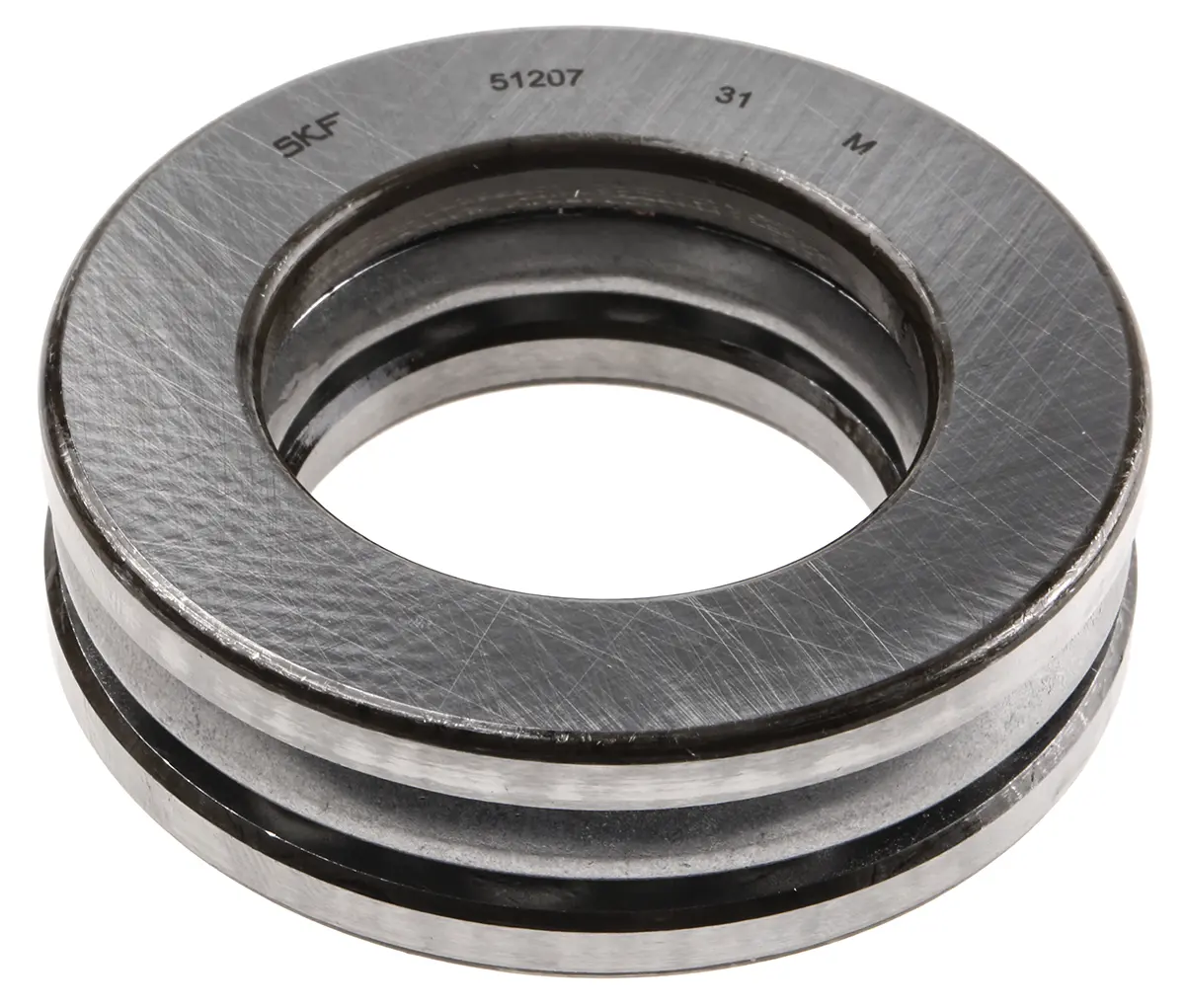 Produktfoto 1 von SKF Kugellager 1-reihig glatt, Innen-Ø 35 mm / Außen-Ø 62 mm Außen-ø , Breite 18 mm