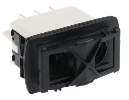APEM Panel Wippschalter 2-poliger Umschalter Tast-Aus-Tast Ein-Aus-Ein, 5A, IP68