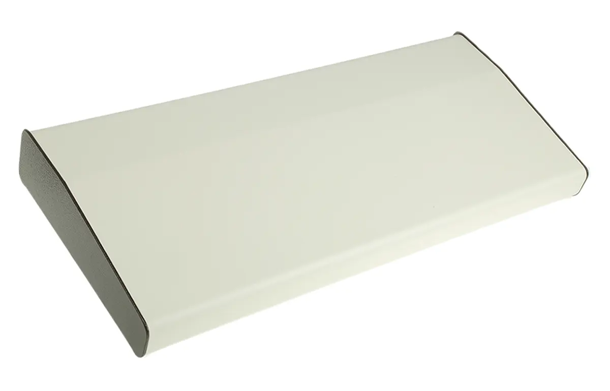 Produktfoto 1 von CAMDENBOSS Aluminium Pultgehäuse Geneigte Front, Braun, Beige, 210 mm 55 mm, 483 mm, 1490 g