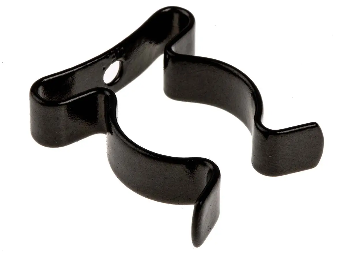 Produktfoto 1 von RS PRO 19.05 mm Nylon Edelstahl Federklemme x 7.94 mm 3.6 mm