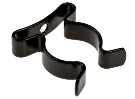 Produktfoto 1 von RS PRO 19.05 mm Nylon Edelstahl Federklemme x 7.94 mm 3.6 mm