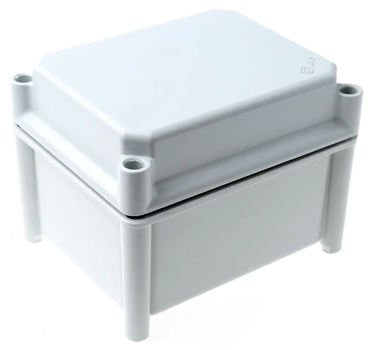 Produktfoto 1 von RS PRO Mureva BOX; Gehäuse; Polyester; Grau; IK10 IP40 Breite 185 mm Höhe 130 mm Länge 150 mm