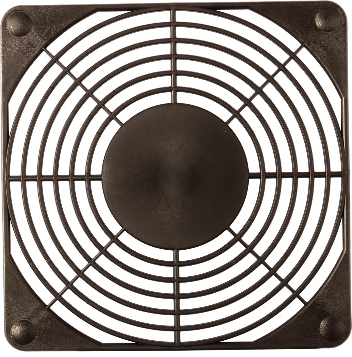 ebm-papst Fingerschutz, Gr. 119 x 119 mm, Kunststoff, Schraublochabstand 105 mm 119 mm, Schwarz 119 mm 6.5 mm
