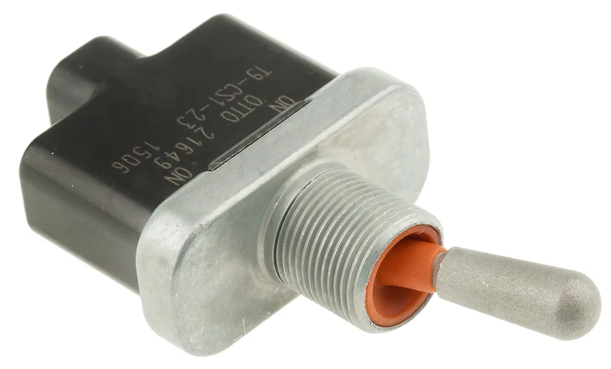 Produktfoto 1 von Otto Panel Kippschalter 1-poliger Umschalter, Ein-Ein, 28 V dc, 115 V ac, 20A, IP68S, Schraube