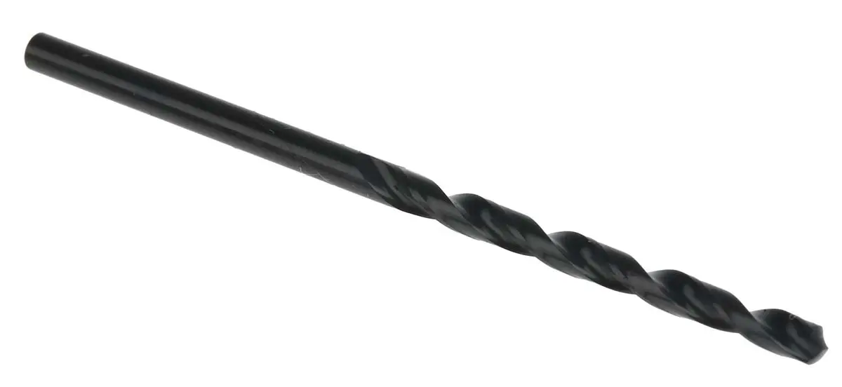 Produktfoto 1 von Dormer A100 HSS Spiralbohrer 2.4mm x 57 mm, Anschliffwinkel 118°, 5 Stück