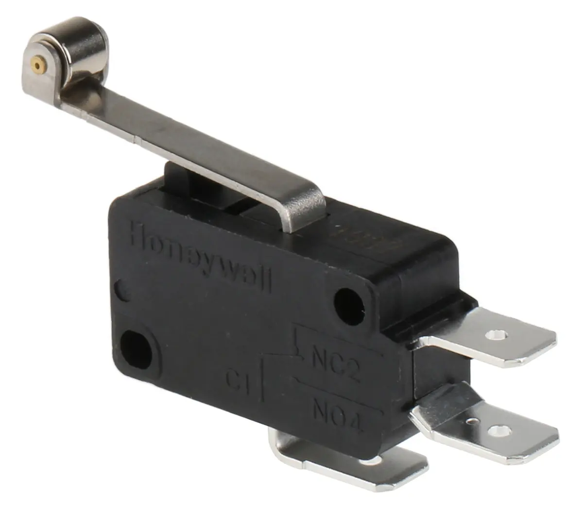 Produktfoto 1 von Honeywell Mikroschalter Stiftstößel-Betätiger Schnellverbindung, 1-poliger Umschalter, 250 V ac, 22A IP67 0.96N -25 °C -