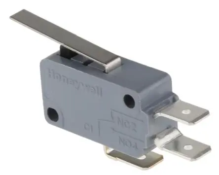 Produktfoto 1 von Honeywell Mikroschalter Stiftstößel-Betätiger Schnellverbindung, 1-poliger Umschalter, 250 V ac, 16A 0.96N -25 °C - 125