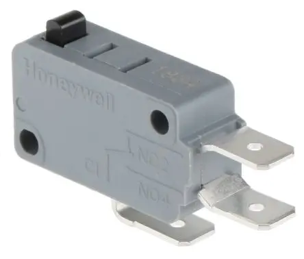 Produktfoto 1 von Honeywell Mikroschalter Stiftstößel-Betätiger Schnellverbindung, 1-poliger Umschalter, 250 V ac, 16A 0.96N -25 °C - 125