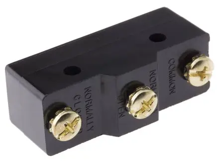 Produktfoto 1 von ZF Mikroschalter Taste-Betätiger Schraube, 1-poliger Umschalter, 250 V ac, 20A 6.17N -20 °C - 85 °C