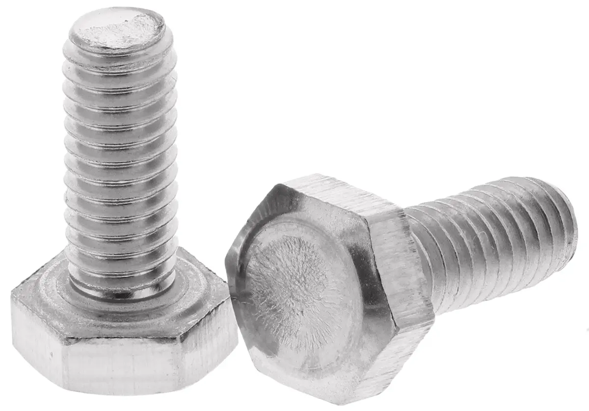 Produktfoto 1 von RS PRO x 10 mm Sechskantschraube, Edelstahl glatt, DIN 933