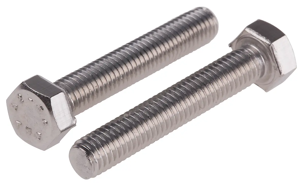 Produktfoto 1 von RS PRO x 30 mm Sechskantschraube, Edelstahl, DIN 933