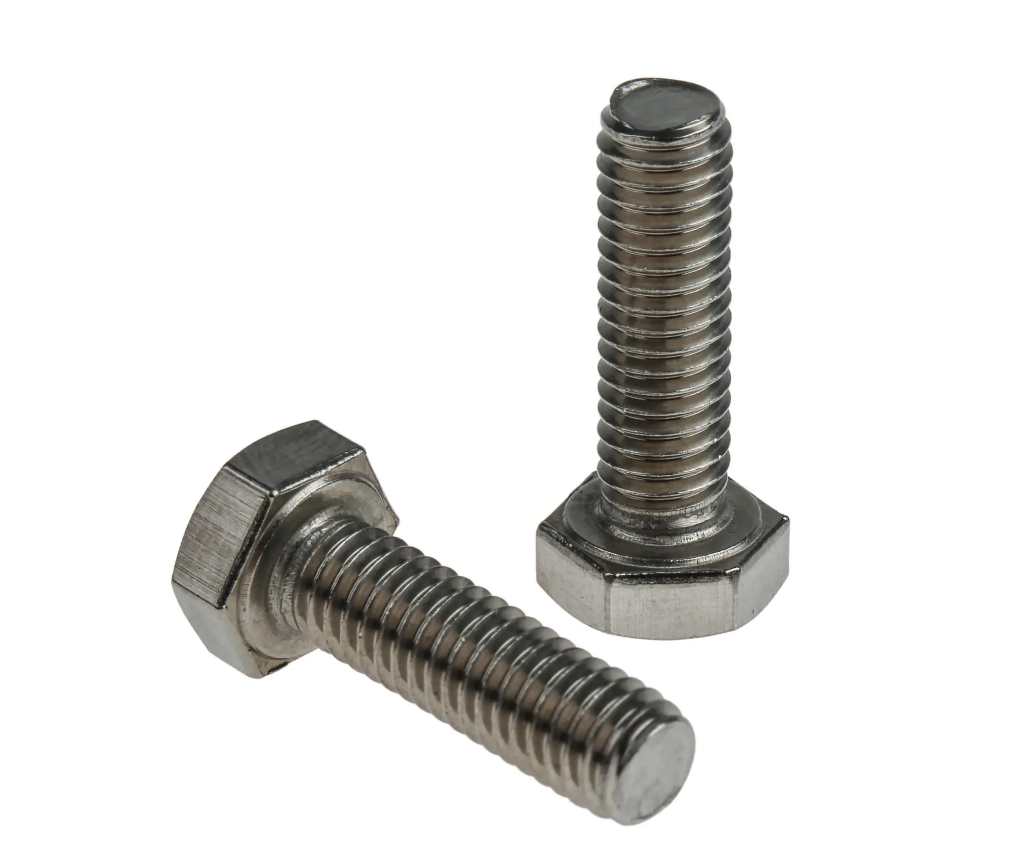 Produktfoto 1 von RS PRO x 20 mm Sechskantschraube, Edelstahl, DIN 933