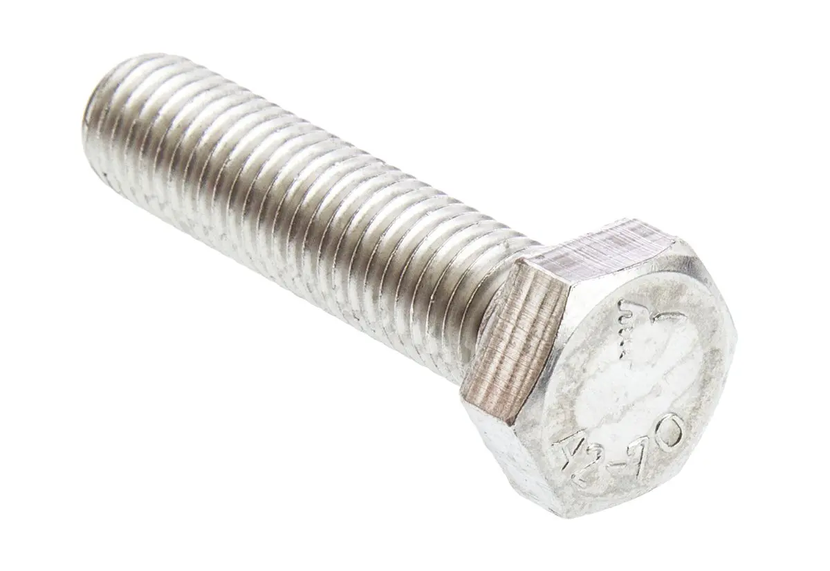 RS PRO x 50 mm Sechskantschraube, Edelstahl, DIN 933