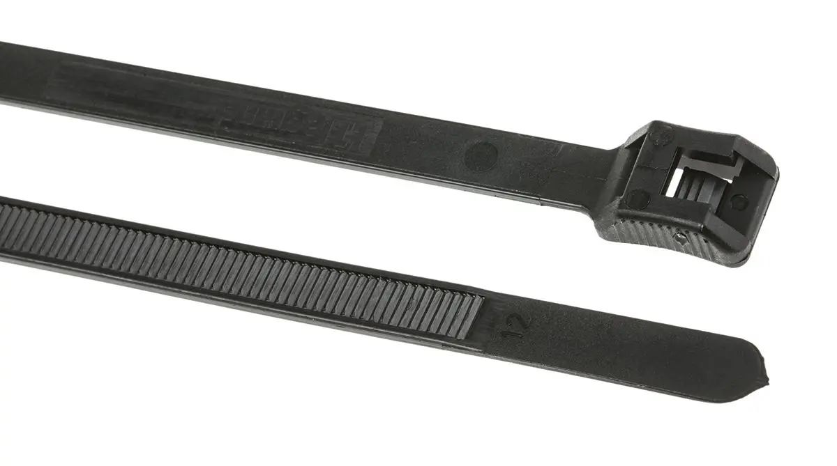 Produktfoto 1 von Legrand Colson Nylon 6.6 Kabelbinder Kabelrohr Schwarz 7.6 mm x 260 mm