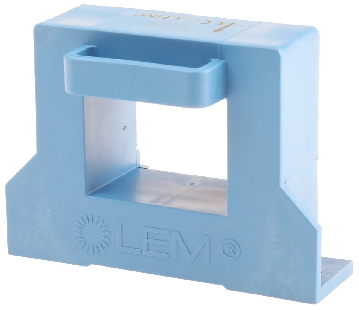 Produktfoto 1 von LEM HAT Stromwandler, Sammelschiene, steckbar, 2500:1 Hall-Effekt 1000A, Leitermaß 40.5 x 30.5mm, 90mm x 37mm x 65mm