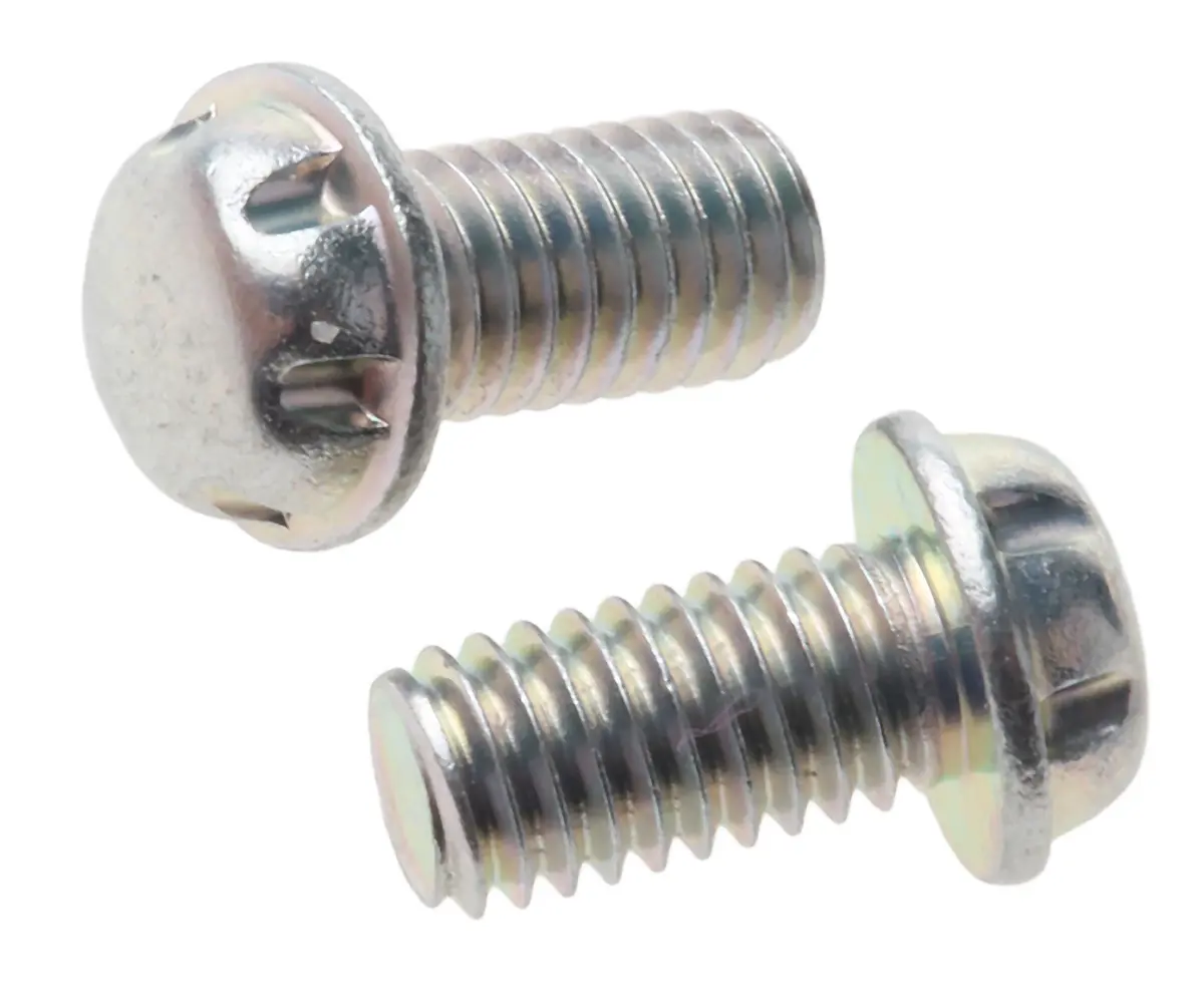 Produktfoto 1 von System Zero Sicherheitsschraube System Zero Flanschkopf, Stahl Verzinkt x 6 mm