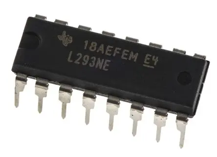 Produktfoto 1 von Texas Instruments Motortreiber-IC Bipolar 36 V, 1 A, PDIP, 16-Pin, 36V, Gleichstrommotor bürstenbehaftet, L293