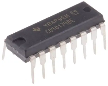 Produktfoto 1 von Texas Instruments IC Flip-Flop 6, 4000, Einseitig, PDIP, 16-Pin