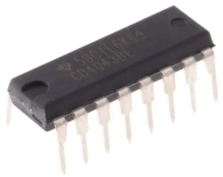 Produktfoto 1 von Texas 4 Register 4000 Klar Tri-State, PDIP 16-Pin