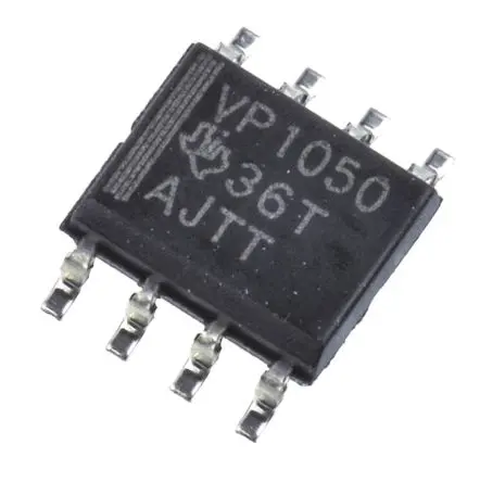 Produktfoto 1 von Texas Instruments CAN-Transceiver, 1 Mbit/s 1 Transceiver Stumm 70 mA, SOIC 8-Pin