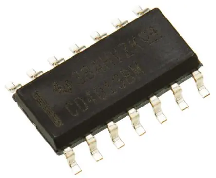 Produktfoto 1 von Texas Instruments IC Flip-Flop 2, 4000, Einseitig, SOIC, 14-Pin